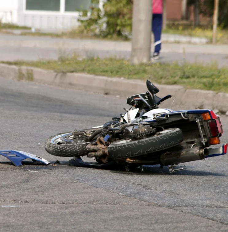 a motorcycle accident